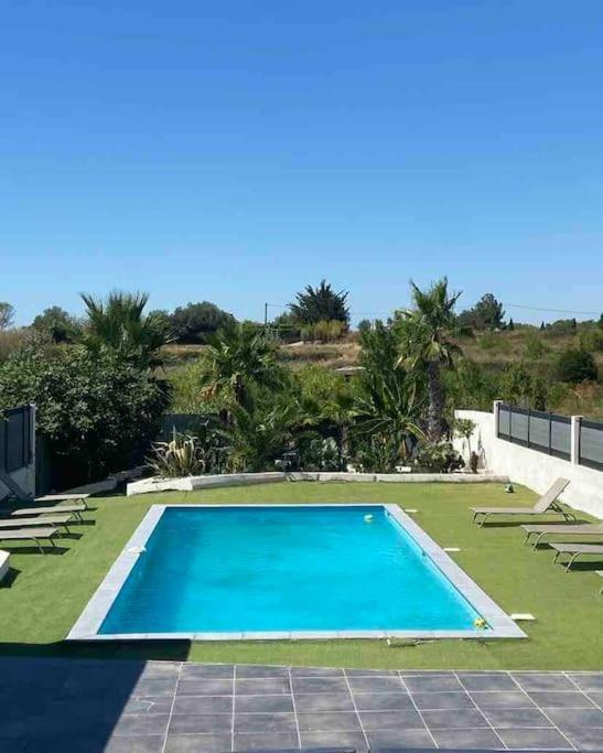 Proche Plage ,Lumineux, Confort Et Bien Situe Villa Mèze Екстериор снимка